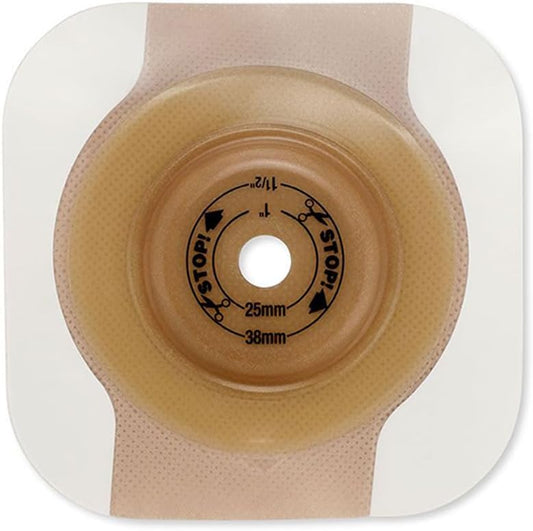 New Image Ceraplus Trim To Fit Ostomy Barrier Adhesive Tape Borders 70 Mm Flange 5 Per Box 11404