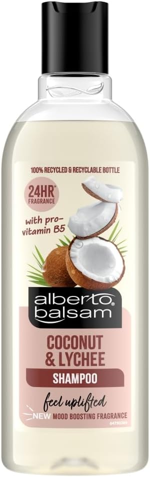 Alberto Balsam Coconut & Lychee Nourishing Hair Shampoo, 300Ml