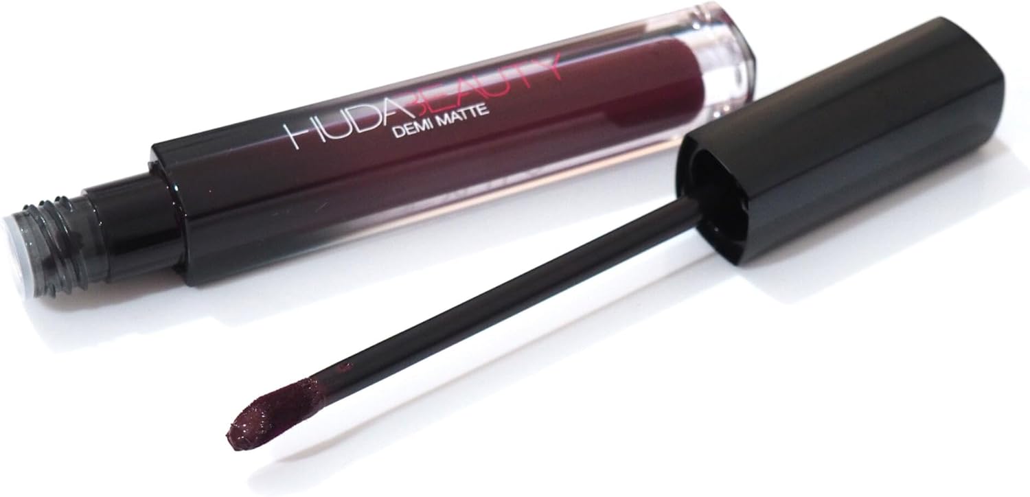 Huda Beauty Demi Matte Cream Lipstick (Bawse)