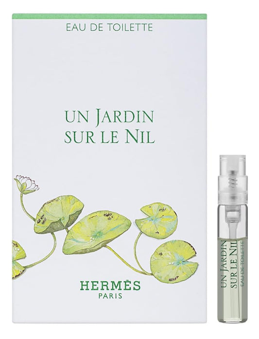 Hermes Un Jardin Sur Le Nil Eau De Toilette Vial Spray For Women, 2.0 Ml : Beauty & Personal Care