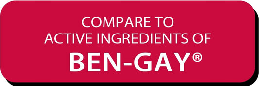 (3 Pack) Globe Ultra Strength Greaseless Muscle Rub Cream, 3 Oz – Menthol 10% & Methyl Salicylate 15%