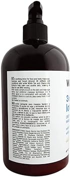 Waxness Natural Botanical Soothing Massage Lotion With Chamomile And W