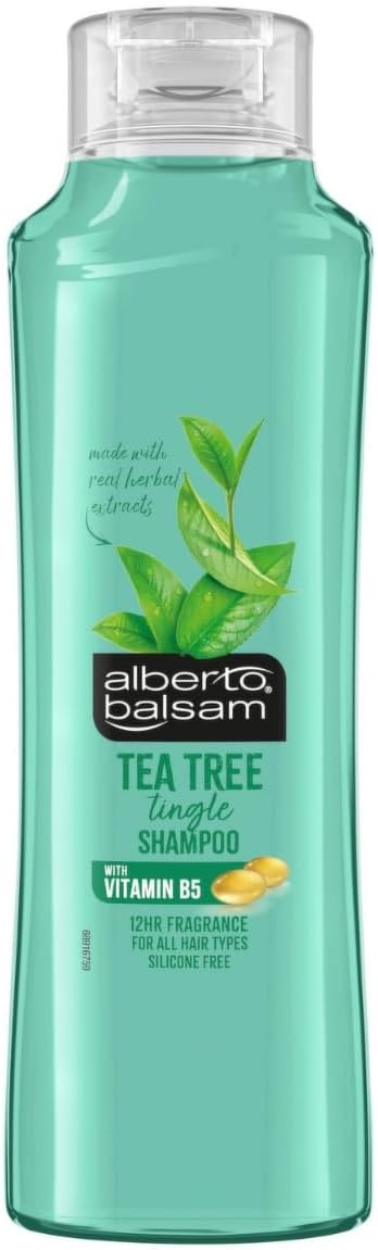 Alberto Balsam Tea Tree Tingle Shampoo, 350Ml
