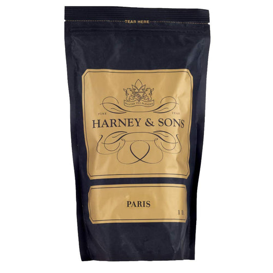 Harney & Sons Paris, Black Tea, Vanilla Flavored, 16 Ounce