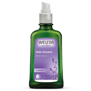 Weleda Relaxing Lavender Body & Beauty Oil, 3.4 Fluid Ounce, Clear