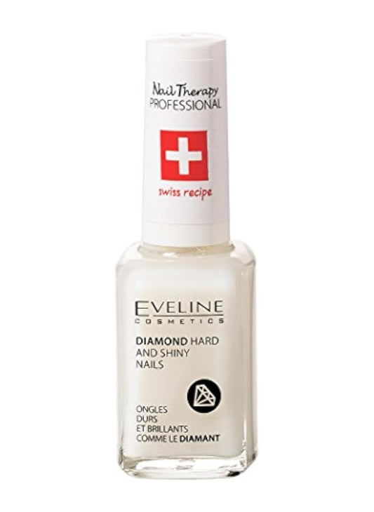 Eveline Cosmetics Nail Therapy Diamond Hard and Shiny Nails : Beauty & Personal Care