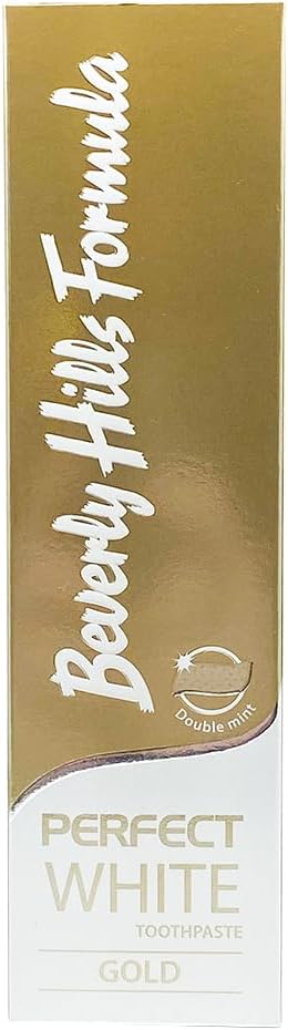 Beverly Hills Formula - Hyaluronic Acid Gold Whitening Toothpaste (100Ml) 4 Pack
