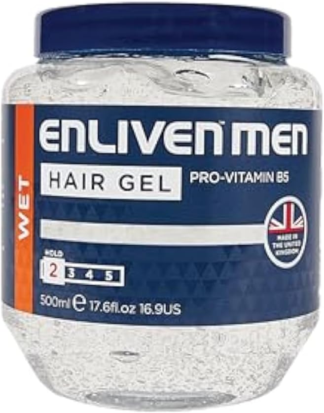 Enliven XL Wet Look Clear Hair Gel 500 ml : Amazon.co.uk: Beauty