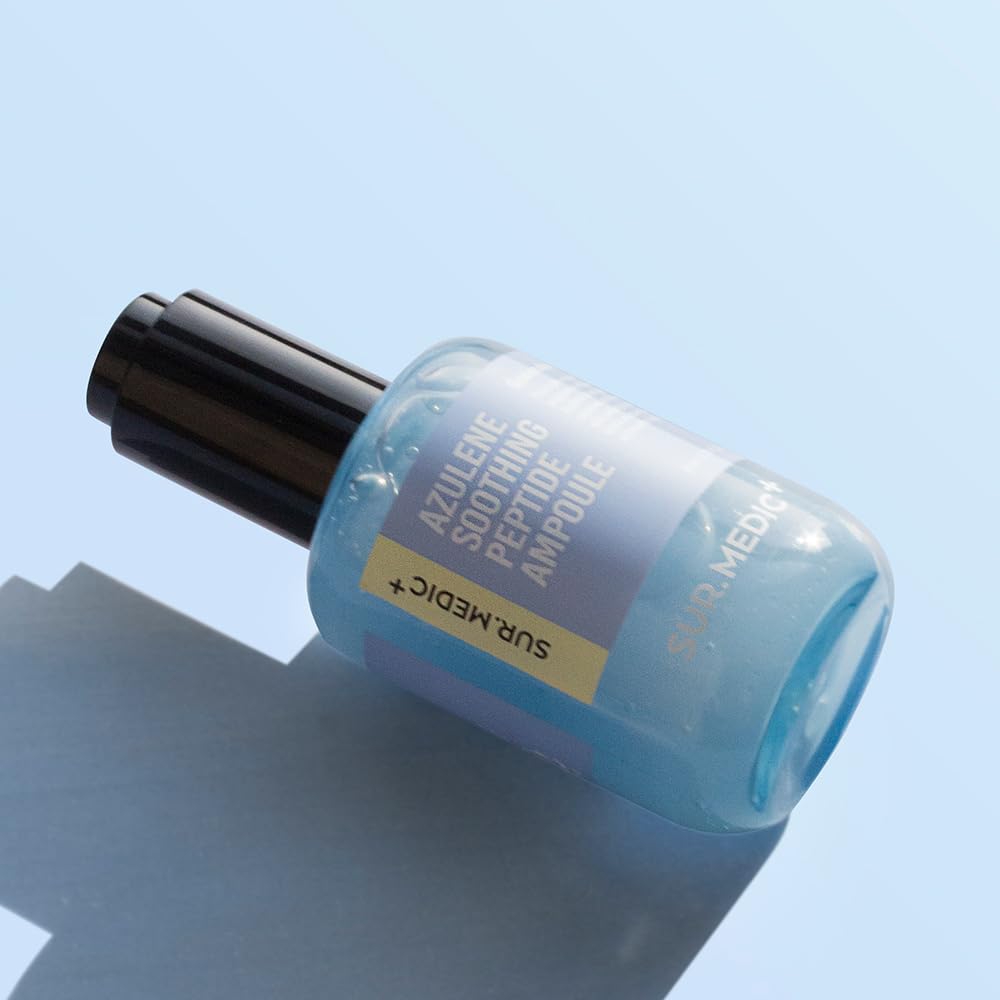 Surmedic Azulene Moisturizing Soothing Mousse Toner, Hydrating, Glowing, Calming Bubble Toner For Sensitive, Dry, Dull Skin, Korean Skin Care 3.71 Oz / 110Ml : Beauty & Personal Care