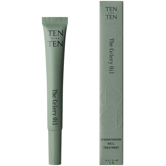Tenoverten - The Celery Oil Cuticle Treatment | Clean, Natural, Non-Toxic Nail Care (0.27 Fl Oz | 8 Ml)