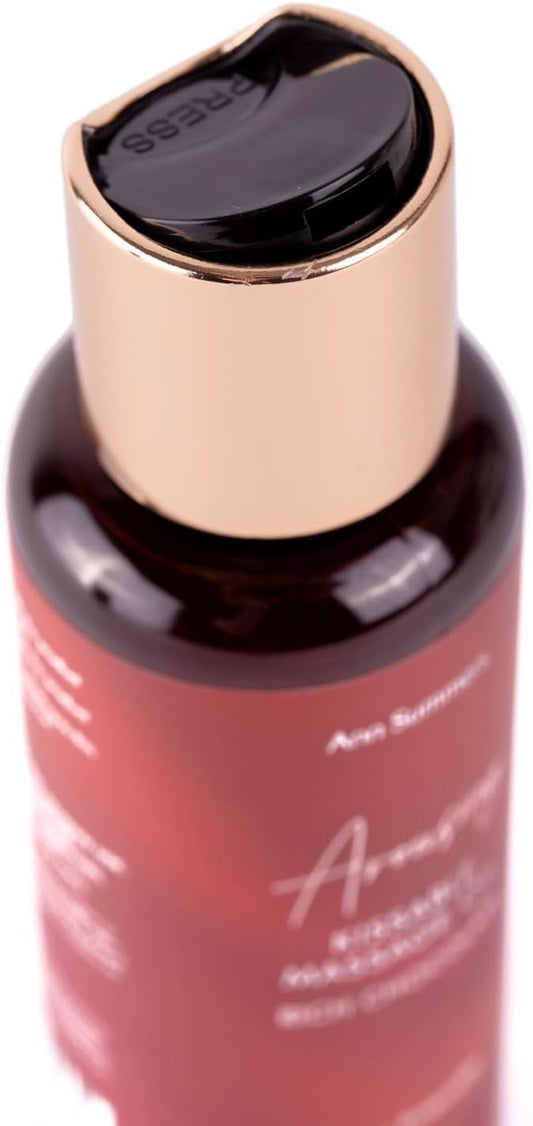 Ann Summers Luxury Arousing Kissable Massage Oil (100Ml) – Dark Cherry & Chocolate Flavoured - Massage Oil For Date Night & Massage Therapy - Body Massage Oil For Couples