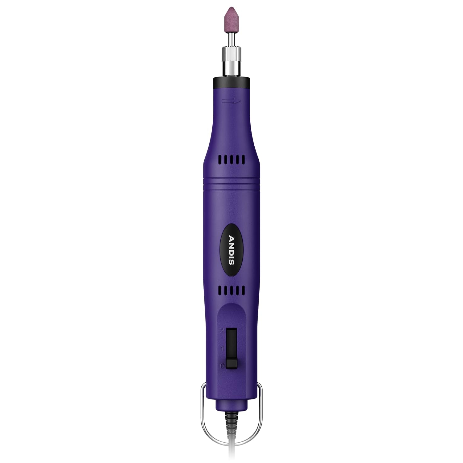 Andis 66745 Easyclip 2-Speed Pet Nail Grinder, Purple: Industrial & Scientific