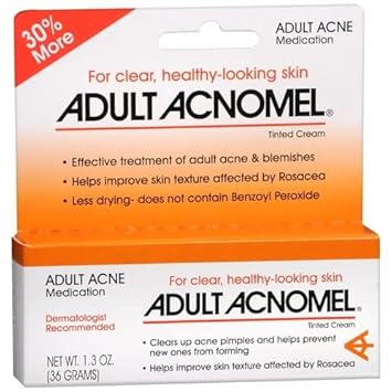 Adult Acnomel Acne Medication Cream - 1.3 Oz