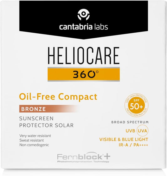 Heliocare 360 Oil-Free Compact Spf50 Bronze 10G