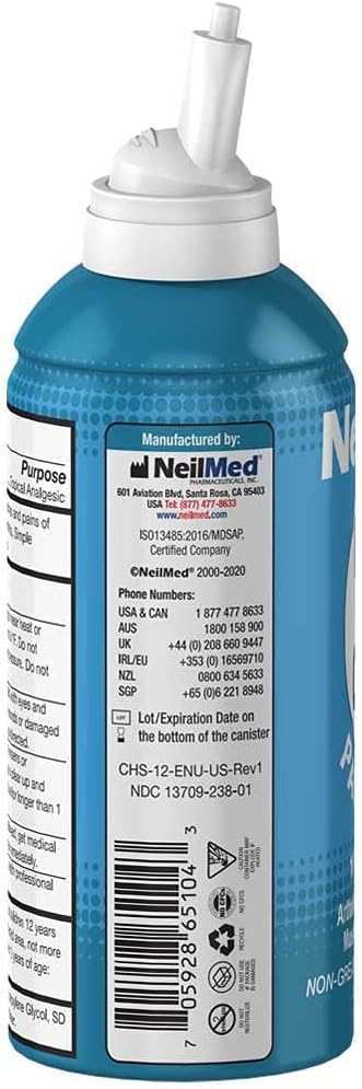 Neilmed Hot & Cold Soothing Spray, 4 Oz