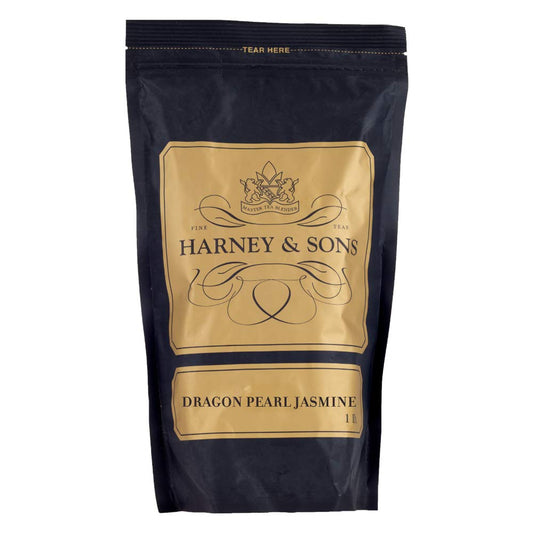 Harney & Sons Dragon Pearl Oz Loose Leaf Green And White Tea, Jasmine, 16 Ounce