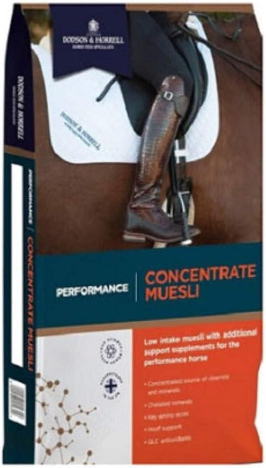 Dodson & Horrell Performance Concentrate Muesli Horse Feed 20Kg