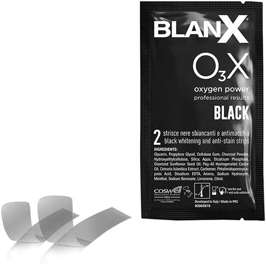 Blanx O3X Black 10 Whitening Black Strips