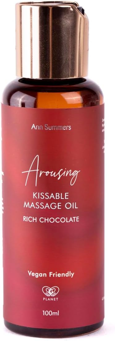 Ann Summers Luxury Arousing Kissable Massage Oil (100ml) – Dark Cherry & Chocolate Flavoured - Massage Oil for Date Night & Massage Therapy - Body Massage Oil for Couples : Amazon.co.uk: Health & Personal Care