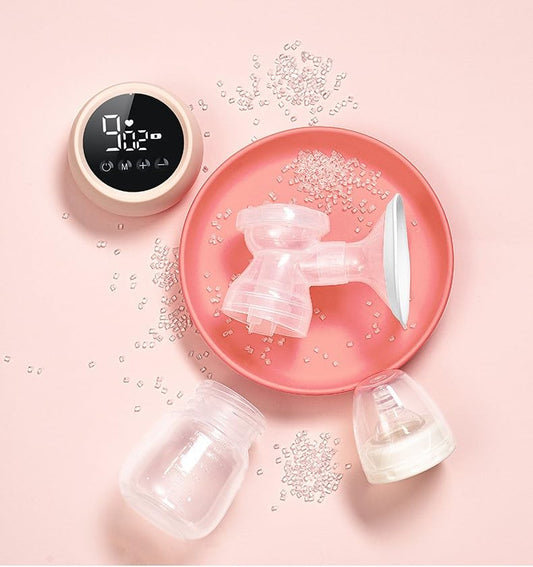 Electric Breast Pump For Feeding Mothers - Rechargeable Automatic Milk Pump With Digital Touch Screen, Bpa-Free, Skin-Friendly Design