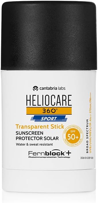 Heliocare 360° Sport Transparent Stick Spf 50+ 25 G