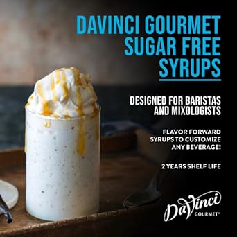 Davinci Gourmet Sugar-Free Original Hazelnut Syrup, 25.4 Fluid Ounce (Pack Of 4)