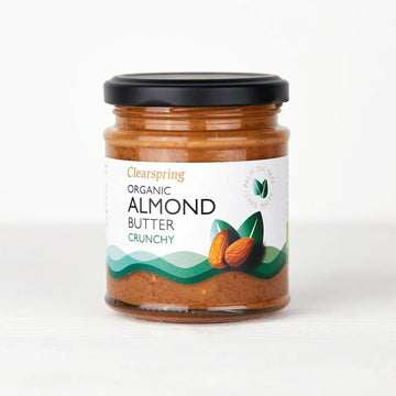 Clearspring Organic Almond Butter - Crunchy - 170G