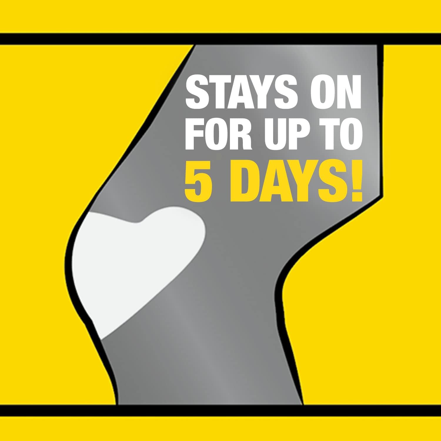 Aspercreme Flexi-Motion Drug-Free Patch for Knee, 6-Count, Promotes Comfortable Movement : Health & Household