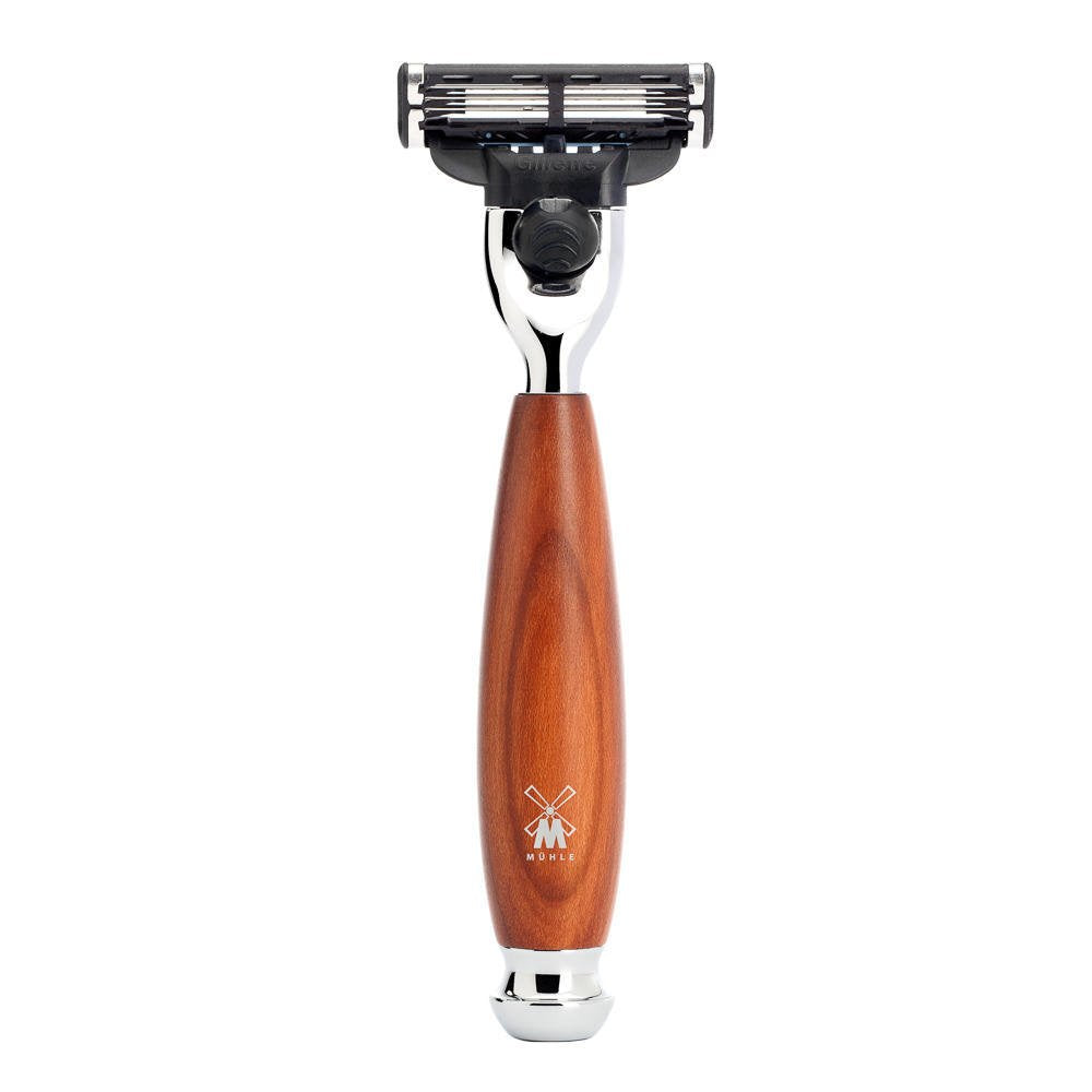 Mühle Vivo Plumwood 3-Blade Razor : Beauty & Personal Care