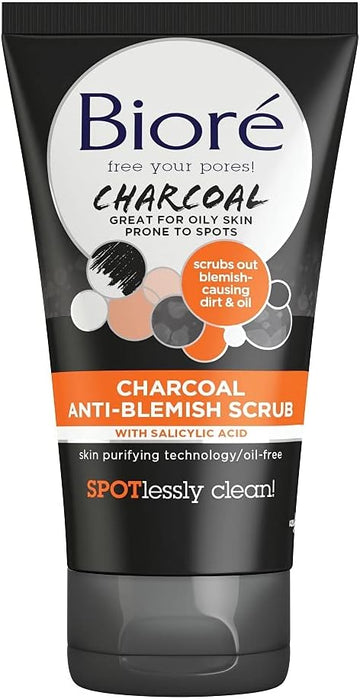 Bioré Charcoal Oil Control Scrub, 127 G