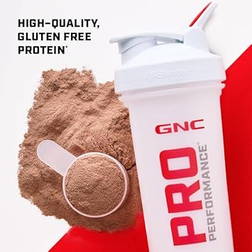 Gnc Pro Performance 100% Whey Protein Supplement, 25G Protein, Supports Muscle Strength And Recovery, Creamy Strawberry, 12 Servings : Health & Household