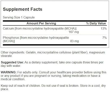 Swanson Boneology Superior Form Calcium 167 Milligrams 120 Capsules (4 Pack)