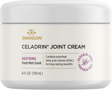 Swanson Celadrin Joint Cream 4 Fl Ounce (118 Ml) Cream