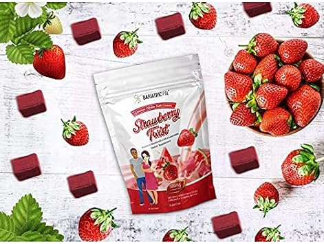 BariatricPal Sugar-Free Calcium Citrate Soft Chews 500mg with Probiotics (90 Count) - Strawberry Twist : Health & Household