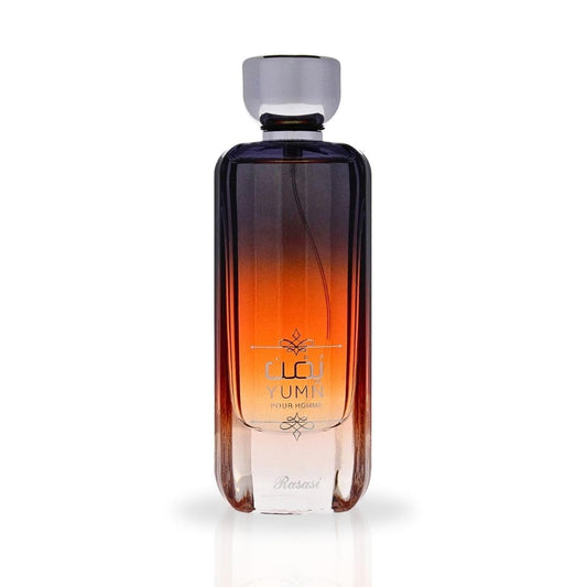 Rasasi Yumn Eau De Parfum Spray 100Ml (3.38 Oz) Arabian Warm Spicy And Refreshing Men'S Perfume, Long Lasting, Luxurious Scent