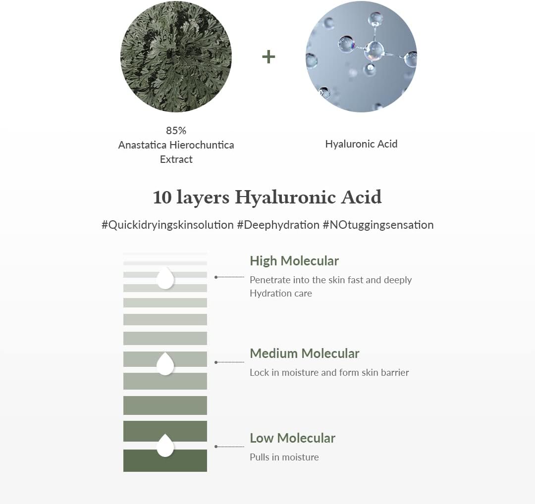 Anastatica Skin Conditioning Toner & Cica Skin Calming Toner - 85%, Hydrating, Lightweight, Vegan (Rose Of Jericho) : Beauty & Personal Care