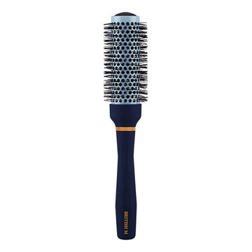Hot Curling Ceramic Brush Round 33Mm – Anti-Frizz Styling Brush For A Smooth Salon Look – Ideal For All Hair Types