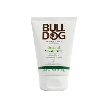 Bulldog Mens Skincare And Grooming Face Moisturizer Original, 3.3 Fluid Ounce