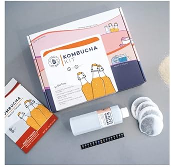 Cultures For Health Kombucha Starter Kit | Brew Your Own Kombucha At Home | Essential Home Brewing Kit | Scoby Kombucha Starter With Easy To Follow Instructions