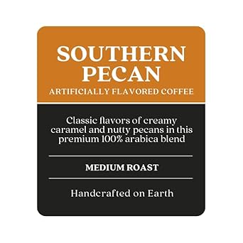 Copper Moon Medium Roast Whole Bean Coffee, Southern Pecan Blend, 2 Lb