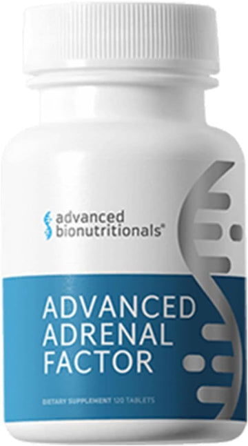 Advanced Adrenal Factor – Adrenal Support Supplement – Non-Gmo, Gluten-Free, Vegan – 120 Tablets