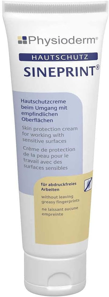 Physioderm Sineprint Hand Protection Cream Skin Cream Hand Cream Protection Against Grease-Printing 0.1 Litre