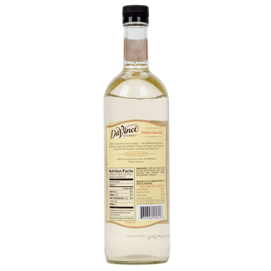 Davinci Gourmet Classic White Chocolate Syrup, 25.4 Fluid Ounce (Pack Of 1)