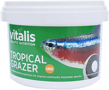 Vitalis Tropical Grazer Mini 120G Fish Food
