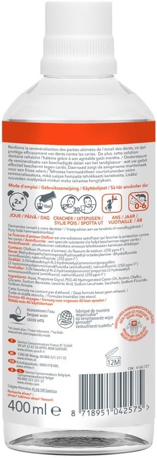 Elmex Anti-Decays Dental Solution 400Ml