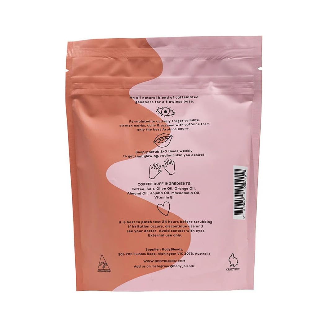 Bodyblendz Coffee Buff Coffee Body Scrub For Women, 7 Oz : Beauty & Personal Care