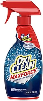 Oxiclean Max Force Laundry Stain Remover Spray, 12 Fluid Ounce (Pack Of 2)