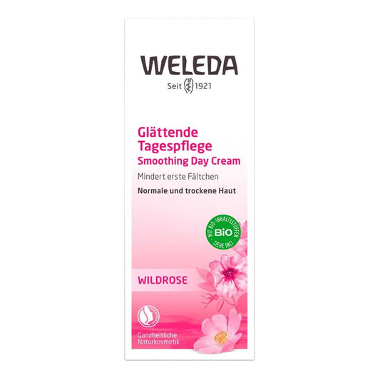 Weleda Renewing Day Face Cream, 1 Fluid Ounce, Plant Rich Moisturizer with Wild Rose, Peach Kernel and Sweet Almond Oils