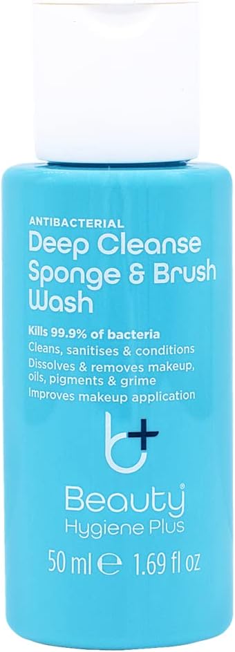 Beauty Hygiene Plus Deep Cleanse Makeup Sponge & Brush Wash Conditioning Antibacterial 50Ml