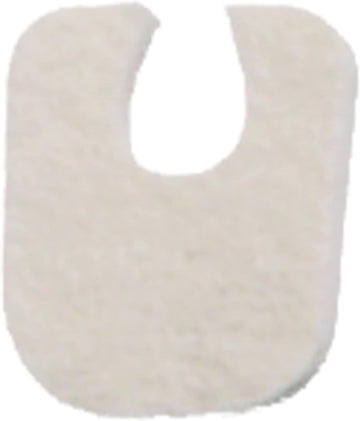 McKesson Protective Foot Pads - Felt, Adhesive, White - Size 105, 1/8 in, 100 Count